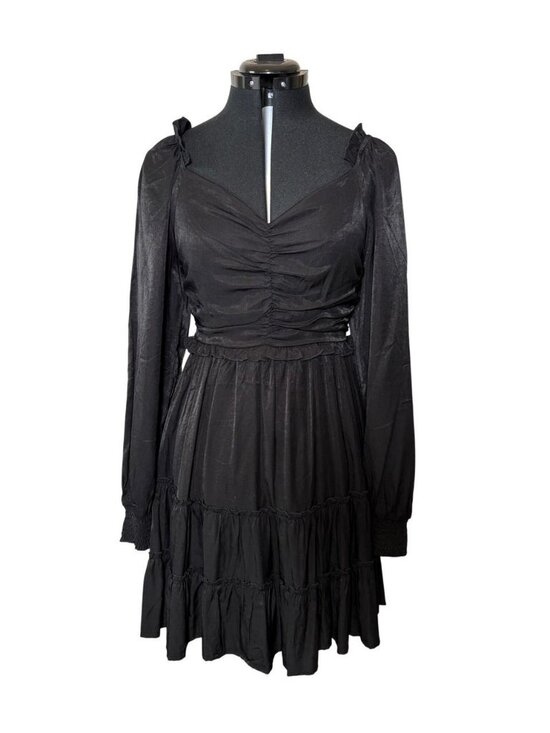 Dresses & Skirts - Sleeve Ruched Tiered